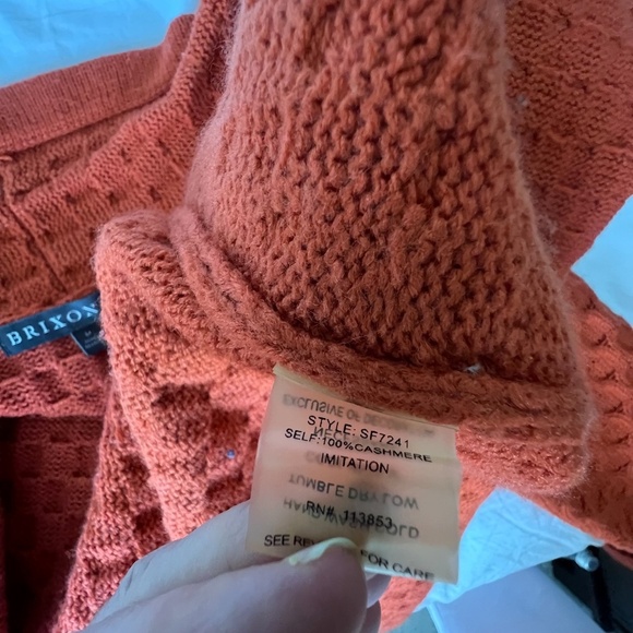 Brixon Ivy Stitch Fix Cable Chunky Knit Faux Cashmere Knit Duster Cardigan M - Picture 12 of 16